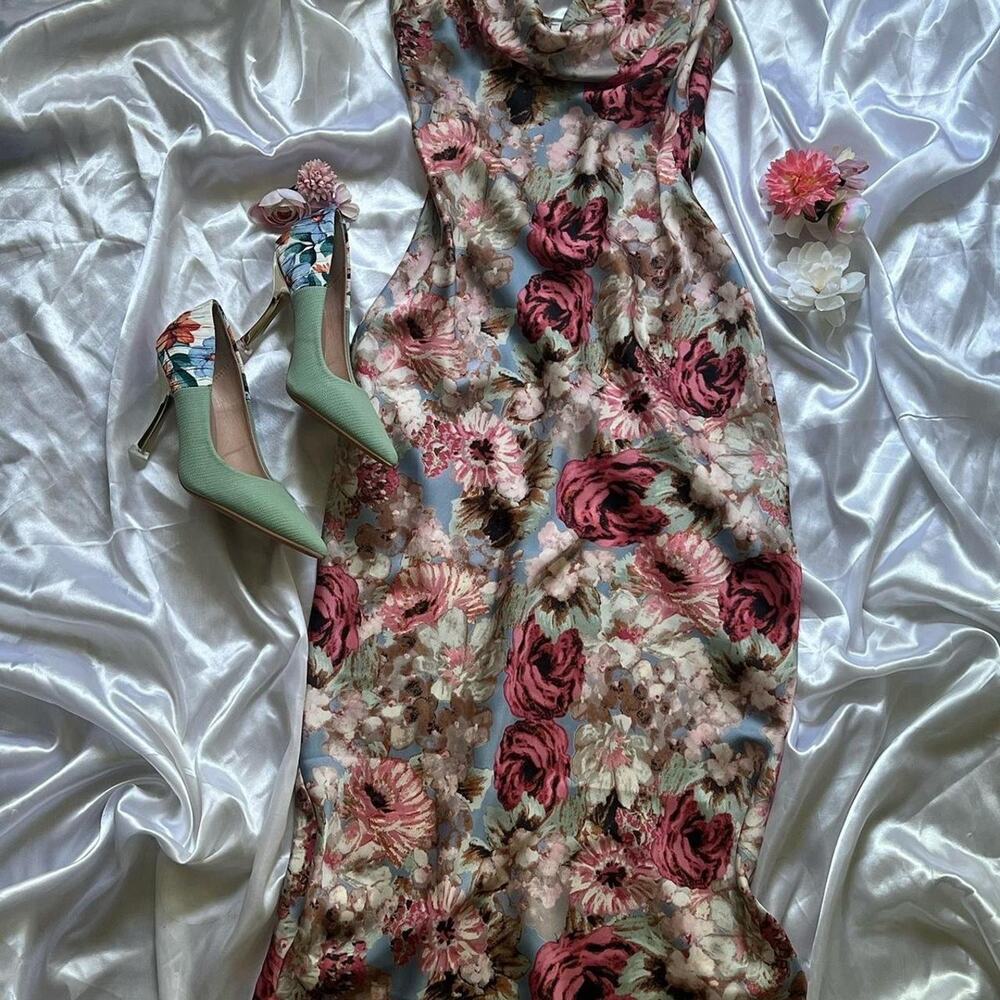 Slip dress only floral
